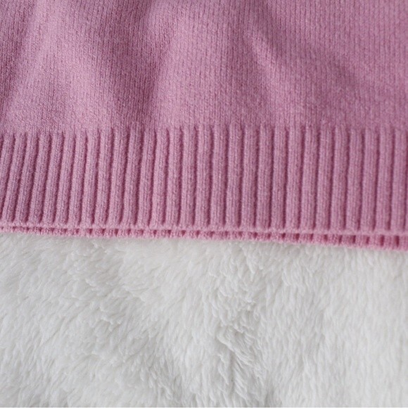 Pink turtleneck sweatshirt - Picture 5 of 5